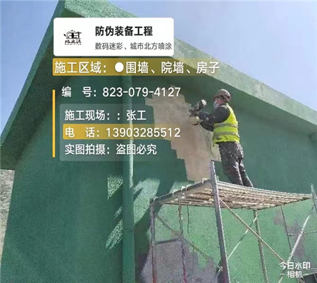 舟山设备迷彩喷涂,迷彩漆施工