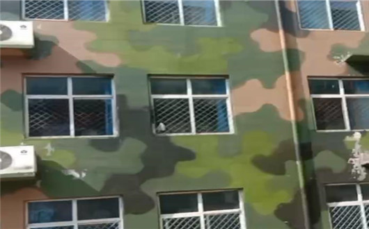 舟山墙面军用迷彩施工方案
